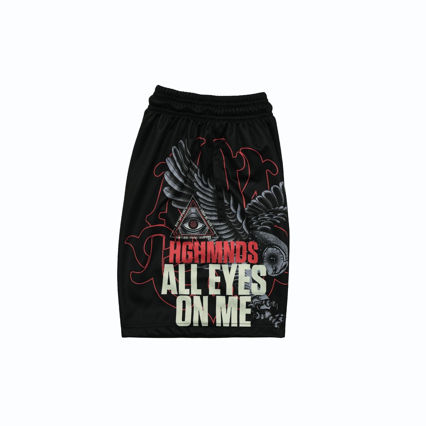 Short Hghmnds 'All Eyes' - Motif Sublimé & Confortable
