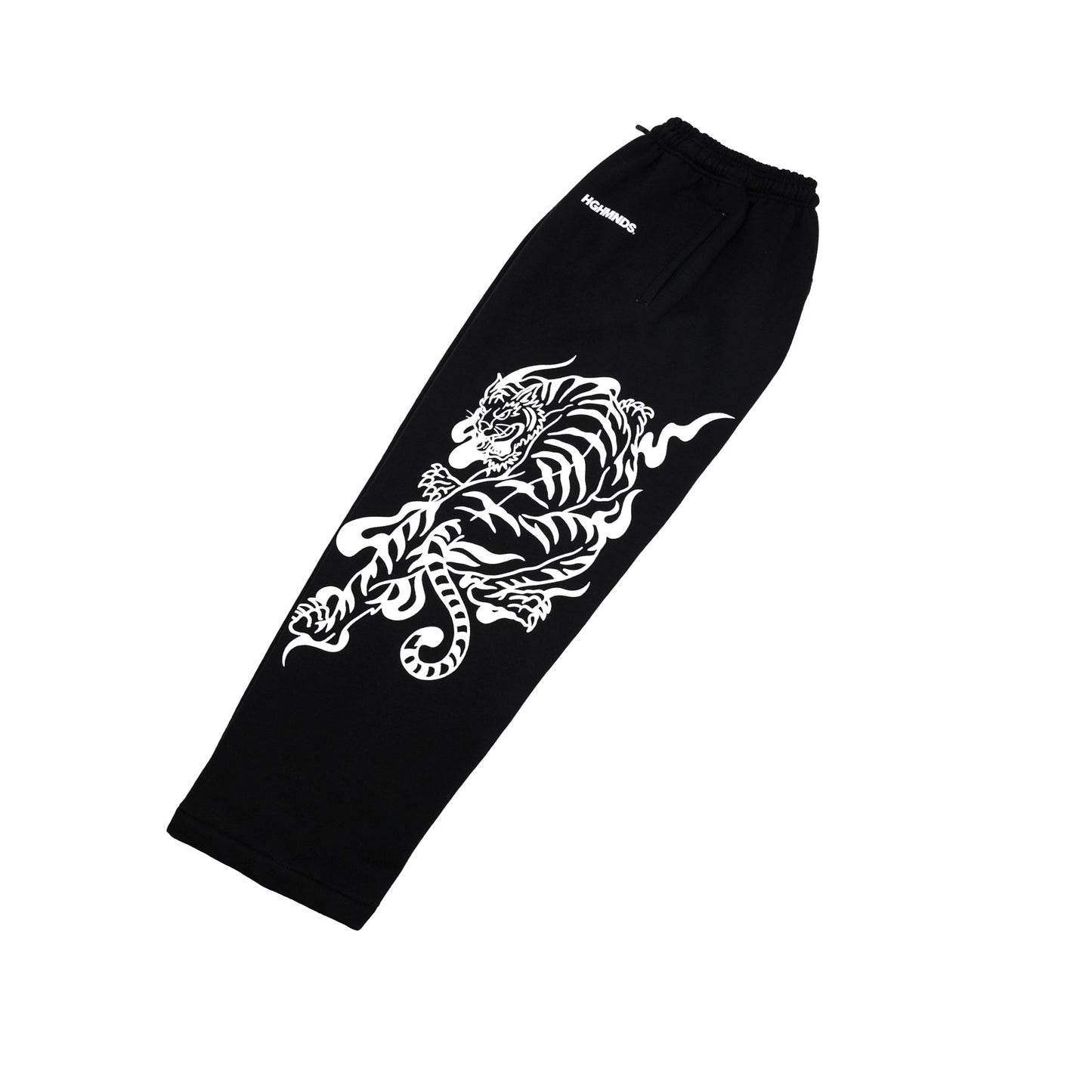 Pantalon Flame Tiger en Molleton – Style Urbain Unique